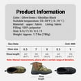 thumbnail image 5 of Naturehike, Outdoor Warm Sports Shoes, Winter Waterproof Warm Shoes, Comfortable Non-Slip Insulated Shoes for Men & Women. Three-proof fabric, Non-slip Sole,  For Winter Sports/Hiking/Mountaineering, 5 of 15
