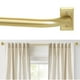 thumbnail image 1 of Barra de cortina ZYRW, dorada, para oscurecer habitaciones, 120 a 230 cm, con opaco, 1 of 9