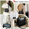thumbnail image 5 of 3 Colors Wide Shoulder Strap 30.7 Inch PU Leather Purse Strap Replacement Handbag Shoulder Strap with Swivel Clasp DIY Women's Satchel Tote Bucket Bag Underarm Bag Accessories, 5 of 9
