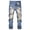 #E, variant on GYRATEDREAM Boy's Skinny Fit Ripped Destroyed Distressed Fashion Kids Denim Jeans Pants 5-13T