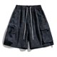 thumbnail image 1 of pstuiky Pantalones cortos casuales para hombre, Pantalones cortos casuales cómodos de moda para hombre, de color liso, con cintura elástica regular, para playa Pantalones cortos de entrenamiento, 1 of 4