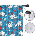 thumbnail image 4 of Blackout Kids Curtains,Blue Stars and Baseballs Pattern Childrens Insulated Curtains Set Of 2,Bedroom Essentials,Toddler Room Decor 42"x63", 4 of 5