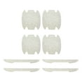 thumbnail image 1 of Calcomanías reflectantes protectoras para manijas de puertas de auto universales Unique Bargains, anti-rasguños, multicolor, 1 juego, 1 of 1