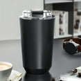 thumbnail image 3 of Fusipu Slim Design Travel Mug Water Cup Stainless Steel Vacuum Insulation Cup with Silicone Lid Leak Proof Double Walled Coffee Tumbler for Travel Everyday, 3 of 8
