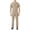 Khaki, variant on TOPTIE Coverall for Men Short Sleeve, Work Jumpsuit Zip Up Coverall for Mechanics, Khaki Coverall