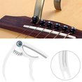 thumbnail image 3 of Guitar Capo, Small Size Light Weight Practical Ukulele Accessory, For Bass Guitar White,Yellow, 3 of 8