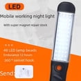 thumbnail image 4 of Iluminación del mercado nocturno de reparación de automóviles, luz de trabajo, luz de carga para reparación de automóviles, luz de emergencia de reparación de LED con adsorción magnética, 4 of 4