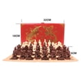 thumbnail image 3 of segolike Ensemble d'Échecs International avec Étui de Rangement pour Divertissement Intérieur Extérieur Grand, 3 of 9
