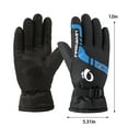 thumbnail image 3 of 100Fens Ski Gloves Touchscreen Snowboard Gloves Warm Winter Snow Gloves For Cold Weather Fits Both Men And Women, 3 of 6