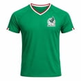 thumbnail image 1 of Playera Deportiva para Hombre FMF Selección Mexicana Mundial 2026 Aguila Cuello Redondo Color Verde Talla M, 1 of 4