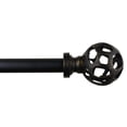 thumbnail image 2 of Urbanest Adjustable Single Curtain Rod Set Viking Ball Finials – 1 - Inch Diameter, With Renaissance Gold Rod, 84–120 Inches, 2 of 4