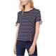 thumbnail image 2 of maison Jules Camiseta bÃ¡sica con mangas anudadas para mujer, azul, XXL maison Jules Camiseta bÃ¡sica, 2 of 2