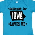 thumbnail image 4 of Inktastic Someone in Iowa Loves Me Souvenir Boys or Girls Baby Bodysuit, 4 of 5