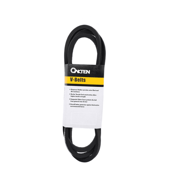 OakTen Drive Belt 1/2" x 78" for Cub Cadet LT1045, LT1046 lawn mowers compatible with 754-04165 954-04165