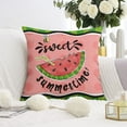 thumbnail image 3 of Watermelon Fruit Decorative Pillows Inserts & Covers,Soft Pillow Cas Covers,linen Pillowcases Double-sided Printing for Sofa Couch Outdoor Decor,Decorative Set Of 2,18x18 Inches, 3 of 7