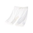 thumbnail image 1 of High Waist Yoga Underpants for Girls , Soft Polyester-Spandex Blend , Breathable Five-Leg Design , Gray , Long Pants , For 3-14 Years, 1 of 6