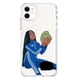 thumbnail image 1 of Funda de teléfono con cabeza negra para iPhone, carcasa para hacer dinero en efectivo, compatible con modelos 11, 12, 13, 14 Pro, Mini Max, X, XR, 8, 7 Plus Fivean unisex, 1 of 2