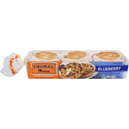 Thomas' Blueberry English Muffin 6pack 12oz