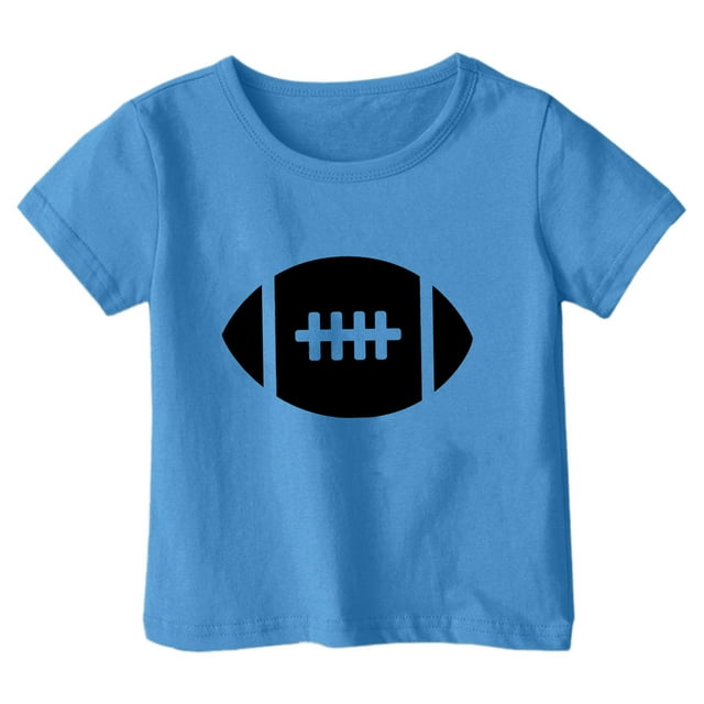 Camisole à Étagère pour Bébé Garçons Filles Manches Courtes Décontracté Rugby Football Imprimé Lettres