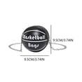 thumbnail image 2 of Pequeño Y Lindo Bolso Mano Monedero Cartera Mini Con Forma Baloncesto para Mujer, 2 of 9