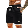 thumbnail image 1 of Xdzjlr Running Shorts For Men,Summer Fit Fashionable Two Layer Design Versatile Daily Wear Lightweight Loose Running Shorts For Men, 1 of 4