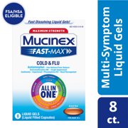 Mucinex Fast-Max Cold & Flu Liquid Gels
