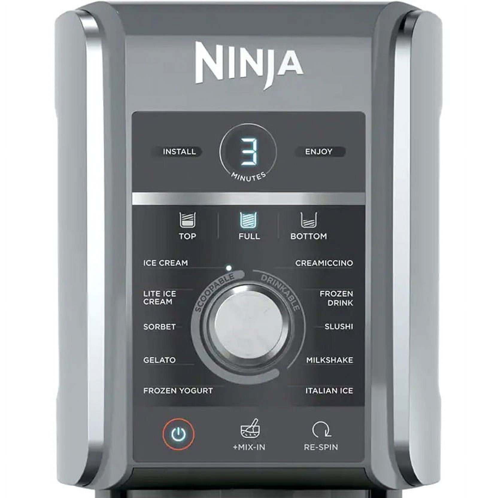 Ninja NC501 CREAMi Deluxe 11-in-1 Ice Cream & Frozen Treat Maker for Ice  Cream, Sorbet, Milkshakes, Frozen Drinks & More, 11 Programs, with 2 XL  Family Size Pin… in 2023