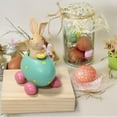 thumbnail image 2 of WIFKLSIIPG Easter Home Resin Color Rabbit Sitting Eggshell Decoration Desktop Decoration Children's Room Decoration Gifts, 2 of 5