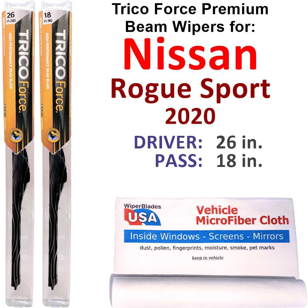 2020 Nissan Rogue Sport Performance Beam Wipers (Set of 2)