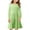 Green, variant on JoyHoop Long Sleeve Girls Dress Toddler Fall Dresses Skater Twirl Cotton A-Line Dress for School Casual Holiday