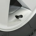 thumbnail image 3 of Nissan 370Z Z logo in Black on Black Aluminum Tire Valve Stem Caps, 3 of 5