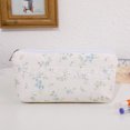 thumbnail image 6 of Hyknon Aesthetic Pencil Case for Women, Cute Floral Zipper Pencil Pouch with Lace, Large Capacity Pen Bag, Stationery Organizer for Office Classroom Storage Supplies, 6 of 6