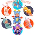 thumbnail image 2 of Set de minimuñecas Triamisus, 6 unidades, con ropa para niños mayores de 3 años, 2 of 8