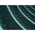thumbnail image 1 of Ahgly Company Machine Washable Indoor Rectangle Transitional Night Black Area Rugs, 5' x 7', 1 of 7
