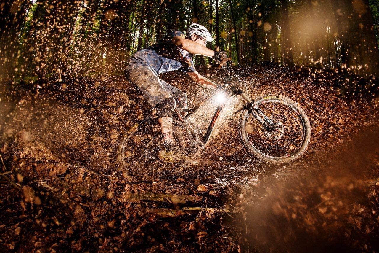 Garde-boue Avant Ass Savers Mudder - Pour VTT, Montage Sur Fourche, Léger (18g) - Compatible Pneus 26" à 29", Facile à Installer - 9
