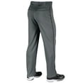 thumbnail image 2 of Triple Crown Open-Bottom Baseball Pants with Braid, Youth Medium, Graphite with Black Braid, 2 of 5