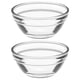 thumbnail image 3 of ColoMX 2 uds cuencos de pudín chinos de cristal cuencos de gelatina cuencos transparentes para postres y aperitivos, 3 of 7