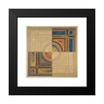 thumbnail image 2 of Jules-Edmond-Charles Lachaise 12x12 Black Modern Framed Museum Art Print Titled - Design for a Paneled Ceiling with Alternative Decorations (19th Century), 2 of 5