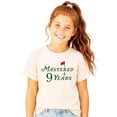 thumbnail image 2 of Mastered 9 Years Golf Shirt for Boys & Girls 9th Birthday Party Golfing Theme T-Shirt for Kids Natural Shirt Youth Large, 2 of 8