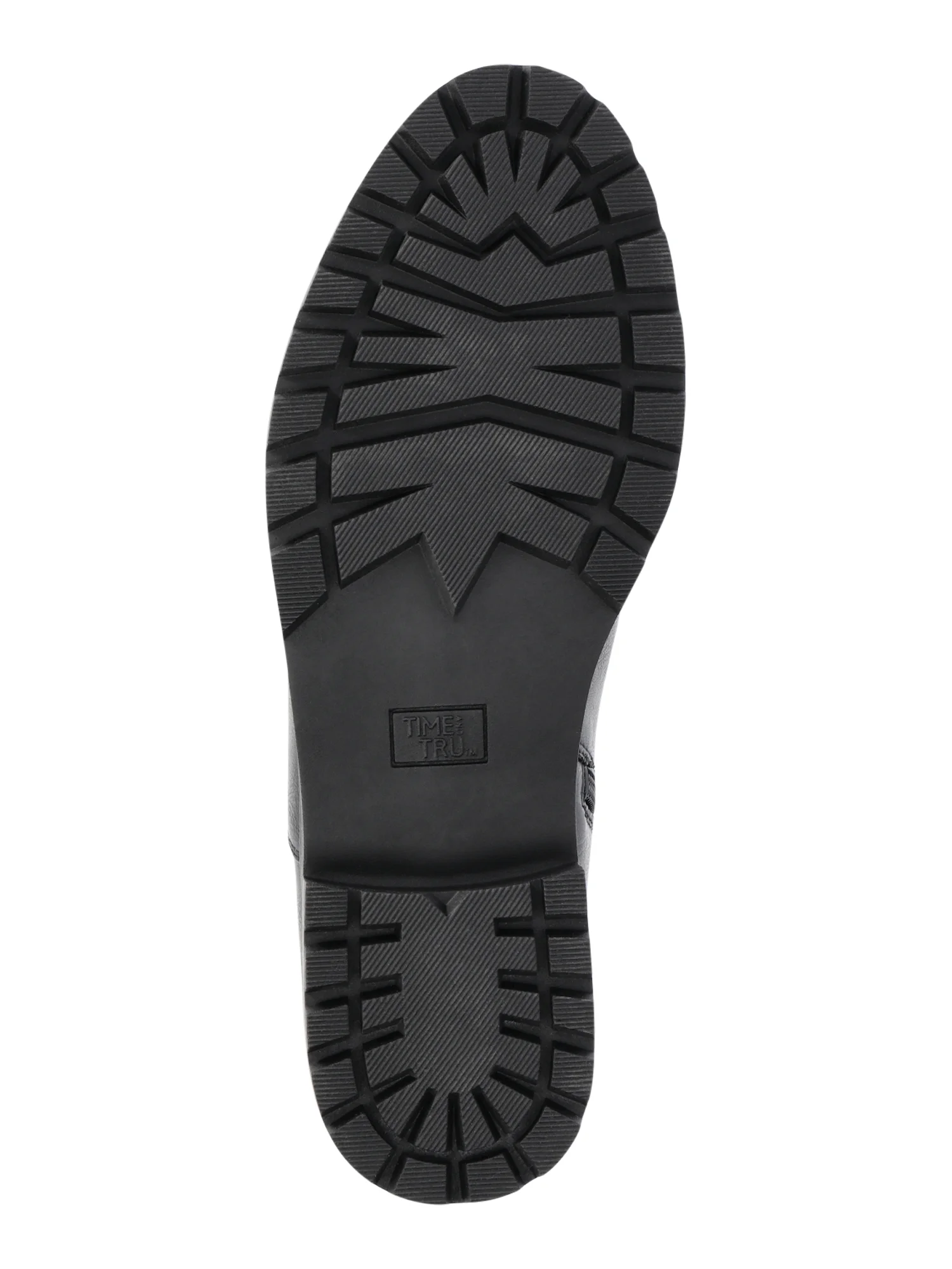 Time and Tru Women's Lug Chelsea Boot, Wide Width Available