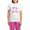With Pink Pant, variant on CafePress - Cousin Of The Bride Butterflies Women's Light Paja - Women's Short Sleeve Print T-Shirt and Pants Light Cotton Pajama Set