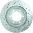 thumbnail image 2 of StopTech Select Sport 12-14 Toyota FJ Cruiser SportStop Slotted & Drilled Front Left Rotor, 2 of 5