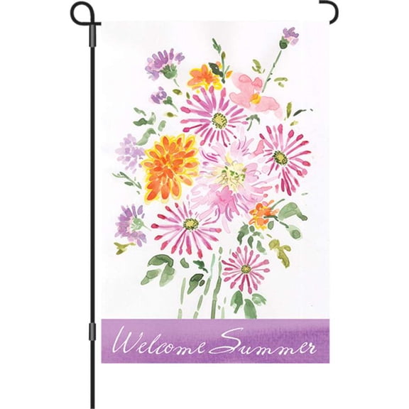 Premier Garden Size Flag - Summer Bouquet