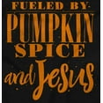 thumbnail image 2 of Fueled by PSL and Jesus Cute Fall Women Plus Size Hoodie Brisco Brands 2X, 2 of 4