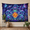 C, variant on XaaKee Wall Tapestry, Astral Forest Guardian Toad Wizard, High-Quality Polyester Tapestry For Bedroom, 60x40Inch