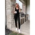 thumbnail image 5 of Conjunto Deportivo PRETTYGARDEN Mujer Dos Piezas Sin Mangas Negro XXL, 5 of 5