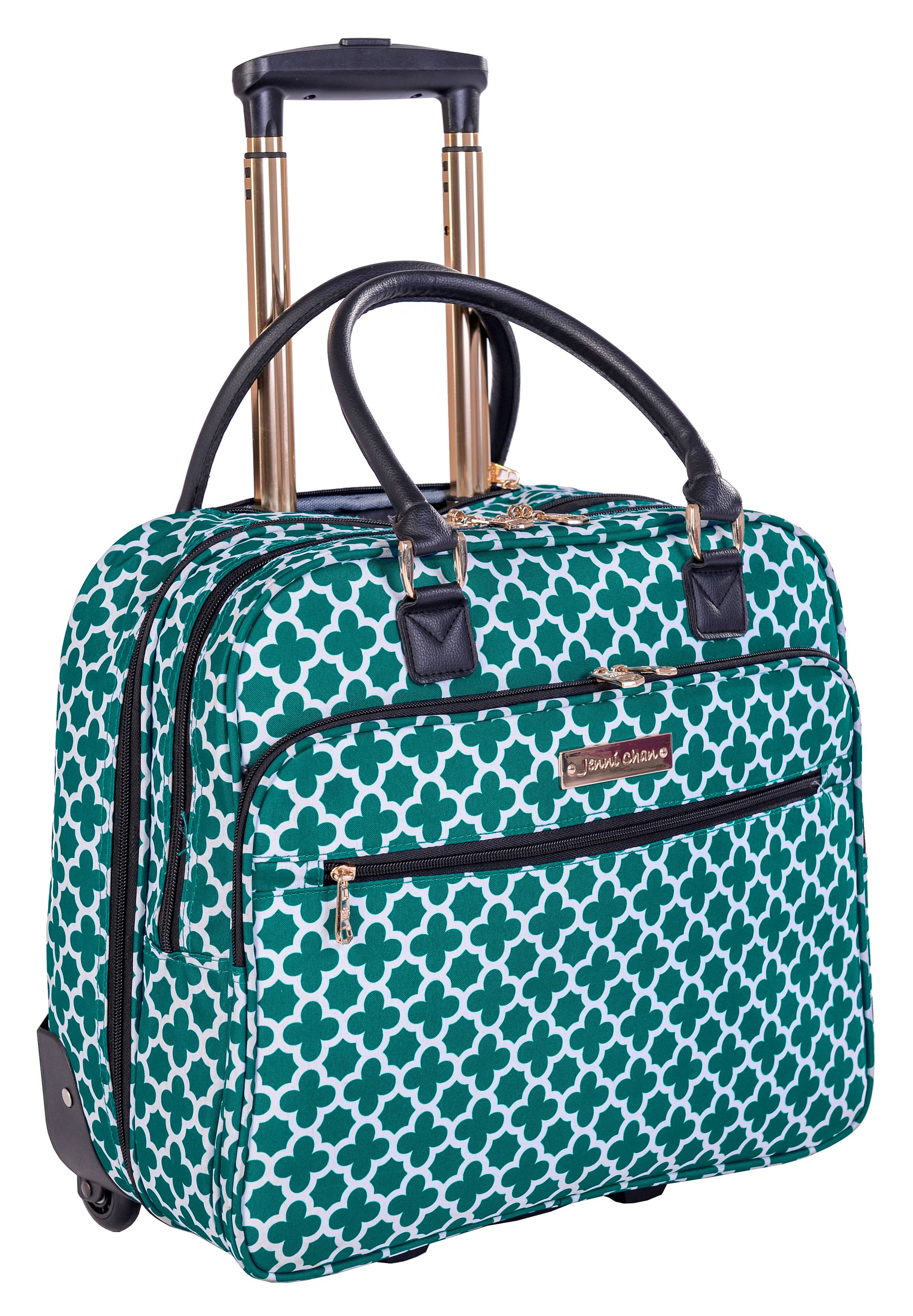 Green Jenni Chan Medley 2-Piece Set 24 Upright Spinner 311 Bag