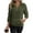 A001-Army Green, variant on Womens Sherpa Fleece Sweatshirt Quarter Zip Fluffy Pullover Comfort Soft Sweaters Jacket Warm Winter Coats with Pockets