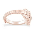 thumbnail image 2 of AFFY 14K Rose Gold Plated Sterling Silver Music Acoustic Guitar Ring for Mens or Womens-7, 2 of 6