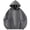 Dark Gray, variant on Zip Up Hoodie Men Fall Winter Long Sleeve Plain Oversized Hooded Sweatshirt with Pockets Cardigan Jacket Outerwear